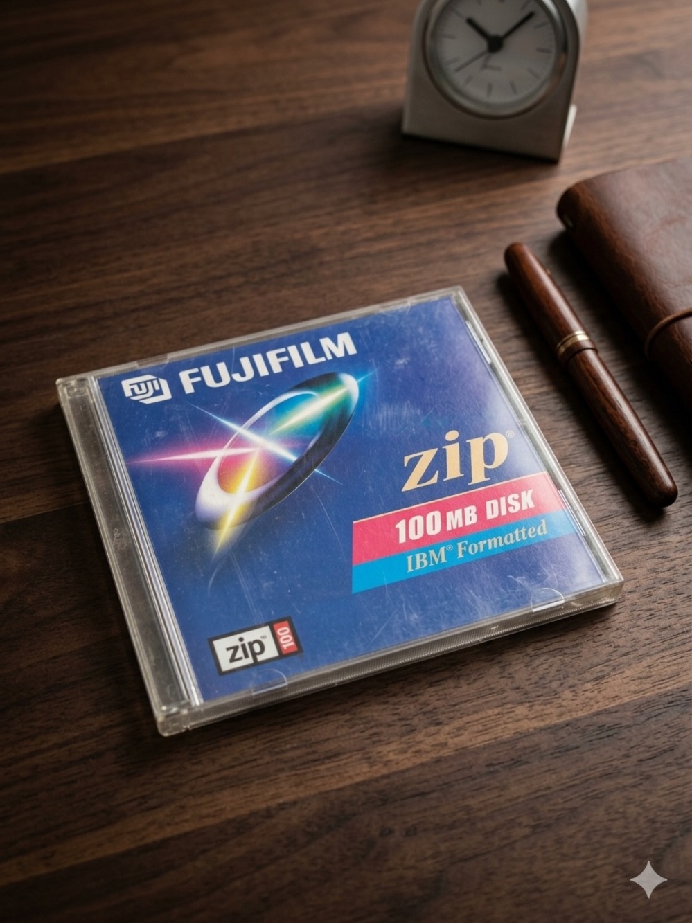 Vintage Fujifilm 100MB Zip Disk (IBM Formatted)
